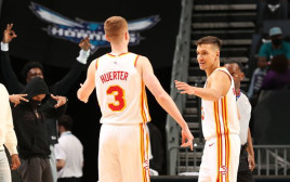 בוגדאנוביץ'. שיא קריירה בשלשות (צילום: Kent Smith/NBAE via Getty Images)