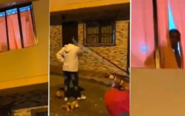 הגבר שתפס את זוגתו בוגדת בו בזמן שהפתיע אותה