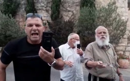 המפגינים שתקפו את אשתו של זאב אלקין