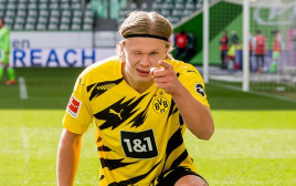 ארלינג הולאנד (צילום: Alexandre Simoes/Borussia Dortmund via Getty Image)