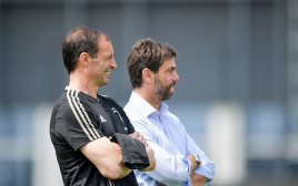 אנדראה אניילי, מאסימיליאנו אלגרי (צילום: Daniele Badolato - Juventus FC/Juventus FC via Get)