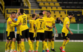 שחקני בורוסיה דורטמונד (צילום: Alexandre Simoes/Borussia Dortmund via Getty Image)