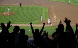 משחק בייסבול של היאנקיז (צילום: רויטרס)