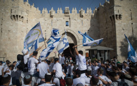 מצעד הדגלים בירושלים (צילום: הדס פרוש, פלאש 90)