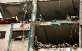 בתקיפה נפגעו מטרות ויעדים של חמאס וגא"פ (צילום: רשתות ערביות)