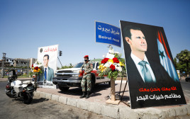 בחירות בסוריה (צילום: REUTERS/Omar Sanadiki)