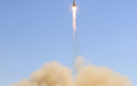 שיגור הלווין הרוסי קאנופוס-וי, ארכיון (צילום: ALEXANDER NEMENOV/AFP/GettyImages)