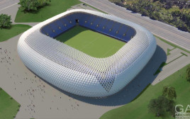 האצטדיון שיבנה באשדוד (צילום: גולדשמיט ארדיטי בן נעים, עיריית אשדוד)