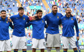 שחקני נבחרת איטליה (צילום: Claudio Villa/Getty Images)