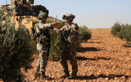 כוחות אמריקאיים בסוריה, ארכיון (צילום: רויטרס)