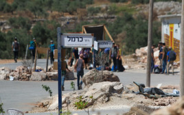 אביתר, מאחז בלתי חוקי בגדה המערבית (צילום: אלישיב רקובסקי/TPS)