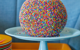 עוגת כדורי שוקולד של רחלי קרוט. (צילום: טל סיוון ואיה ווינד )