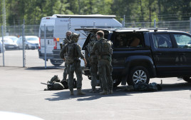 הכוחות המיוחדים השוודים  (צילום: Per Karlsson/TT News Agency/via REUTERS)