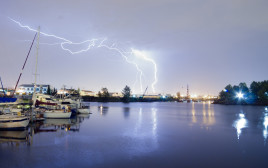 סופת ברקים, אילוסטרציה (צילום: ingimage ASAP)