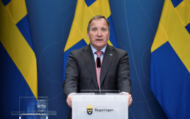 סטפן לפבן, ראש ממשלת שבדיה (צילום: TT News Agency/Stina Stjernkvist via REUTERS)