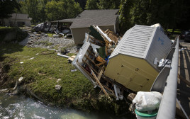 נזקי השטפונות בטנסי שבארצות הברית (צילום: gettyimages)