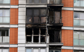 בניין נשרף, אילוסטרציה (צילום: Getty images)