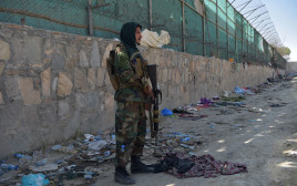 זירת הפיגוע בקאבול (צילום:  WAKIL KOHSAR / Contributor)
