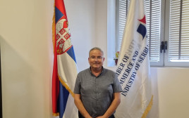 אלכסנדר ניקוליץ', קונסול הכבוד של סרביה (צילום: טל שובל)