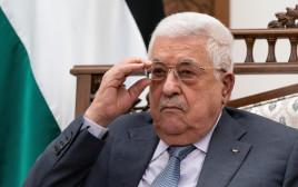 נשיא הרשות הפלסטינית, מחמוד עבאס (צילום: Alex Brandon/Pool via REUTERS)