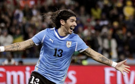 סבסטיאן אבראו שחקן נבחרת אורוגוואי (צילום: רויטרס)