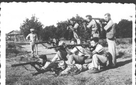 אימונים בנהלל 1936 (צילום: יהודה מור)