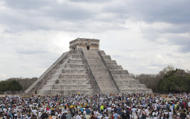 פירמידת אל קסטיליו במקסיקו (צילום: רויטרס)