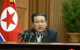 קים ג'ונג און (צילום: KCNA via REUTERS)