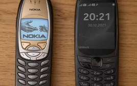 מימין טלפון הנוקיה החדש, לעומת השמאלי בן ה-20 (צילום: Nokia)