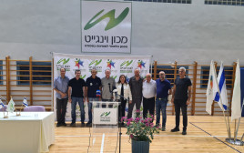 טקס חגיגי במכון וינגייט לאחר החתימה על הסכם "הבתים הלאומיים" (צילום: משרד התרבות והספורט)