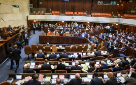 הדיון בתקציב המדינה במליאת כנסת (צילום: נועם מושקוביץ, דוברות הכנסת)