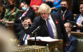 בוריס ג'ונסון (צילום:  UK Parliament/Jessica Taylor/Handout via REUTERS)