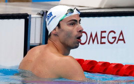 יעקב טומרקין, שחיין ישראלי (צילום: איגוד השחייה, סימונה קסטרווילארי)