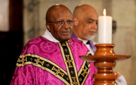 הארכיבישוף דזמונד טוטו (צילום: REUTERS/Sumaya Hisham)
