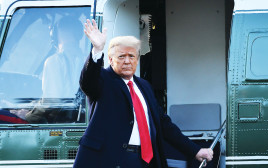 תמונות השנה: טראמפ עוזב (צילום: Getty images)