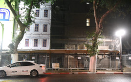 המקום בו נשדדו הכספות (צילום: ראובן קסטרו, וואלה!)