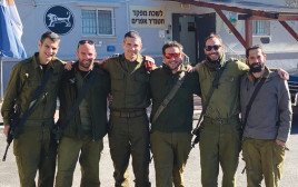 סגירת המעגל של המילואימניקים (צילום: דובר צה"ל)