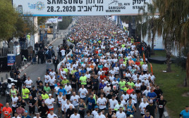 מרתון תל אביב, 28 בפברואר 2020 (צילום: אתר רשמי, דוברות עיריית תל אביב)