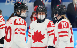 שחקניות נבחרת קנדה, הוקי קרח נשים (צילום: GettyImages, Bruce Bennett)