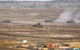 כוחות צבא רוסיה בבלארוס (צילום: רויטרס)