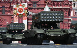 חימוש תרמובארי ("פצצות ואקום") של הצבא הרוסי (צילום: Ramil Sitdikov - Host Photo Agency via Getty Images)