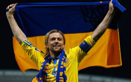 שחקן נבחרת אוקראינה, אנטולי טימושצ'וק (צילום: GettyImages)