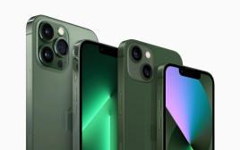 דגמי האייפון 13 בצבע ירוק (צילום: אפל)