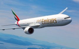מטוס של חברת התעופה Emirates (צילום: יח״צ Emirates)