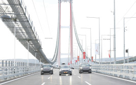הגשר המחבר בין אירופה לאסיה (צילום: Presidency of The Republic of Turkey)