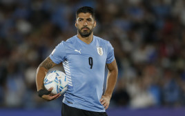 שחקן נבחרת אורוגוואי, לואיס סוארס (צילום: GettyImages, Pool)