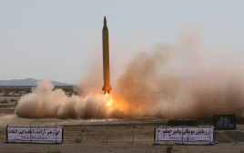 טיל שיהאב-3 האיראני (צילום: SHAIEGAN/AFP via Getty Images)