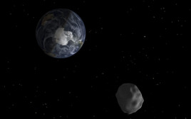 אסטרואיד מתקרב לכדור הארץ, אילוסטרציה (צילום: רויטרס)