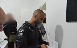 פעילות מעצרם של החשודים ברצח האור עקיבא, יל"פ מנשה (צילום: דוברות המשטרה)