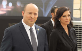 נפתלי וגילת בנט (צילום: מארק ישראל סלם)